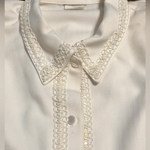 Vintage Toni Marie For Sissies Sportswear Blouse Size 18 - Picture 4 of 9